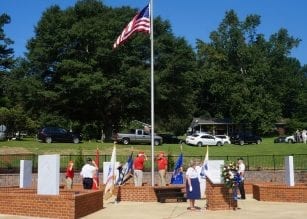 Pickens County Veteran's Memorial Park August 2018