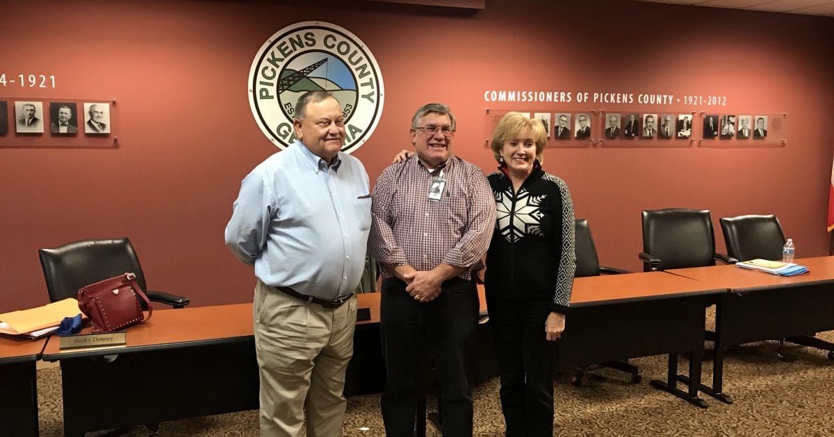 Jones adjourns his last commissioners meeting - Pickens - Vimarsana News